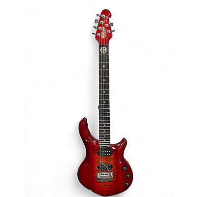 Used 2019 Ernie Ball Music Man John Petrucci Majesty 6 RED SUNRISE Solid Body Electric Guitar