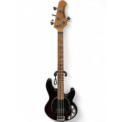 Used 2019 Ernie Ball Music Man StingRay Special H Burnt Apple Electric Bass Guitar