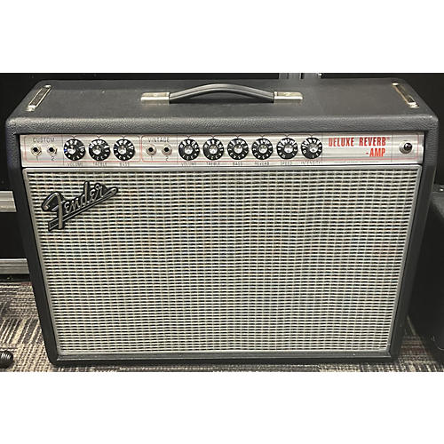 Fender Used 2019 Fender 1968 Custom Deluxe Reverb 22W 1x12 Tube Guitar Combo Amp