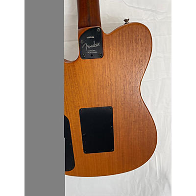 Fender Used 2019 Fender American Acoustasonic Telecaster 2 Tone Sunburst Acoustic Electric Guitar