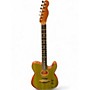 Used 2019 Fender American Acoustasonic Telecaster Surf Green Acoustic Electric Guitar Surf Green