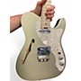 Used 2019 Fender American Elite Thinline Telecaster Satin Jade Pearl Metallic Hollow Body Electric Guitar Satin Jade Pearl Metallic