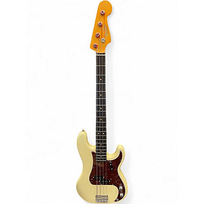 Used 2019 Fender American Original 60s Precision Bass Olympic White Electric Bass Guitar