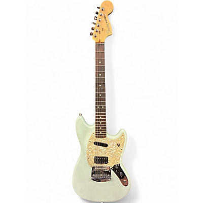 Used 2019 Fender American Performer Mustang Sonic Blue Solid Body Electric Guitar