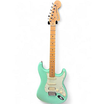 Used 2019 Fender American Performer Stratocaster HSS Satin Seafoam Green Solid Body Electric Guitar