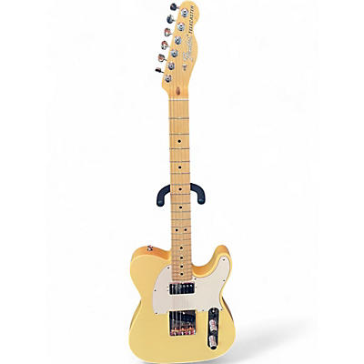 Used 2019 Fender American Performer Telecaster Hum Vintage White Solid Body Electric Guitar