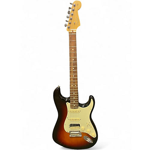 Used 2019 Fender American Professional HSS Shawbucker Stratocaster Brown Sunburst Solid Body Electric Guitar Brown Sunburst