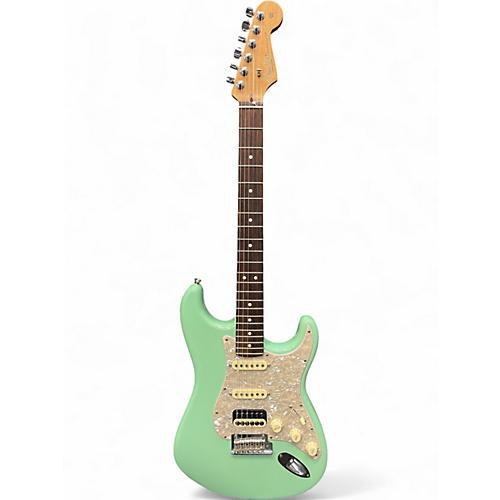 Used 2019 Fender American Professional I Stratocaster Surf Green Solid Body Electric Guitar Surf Green