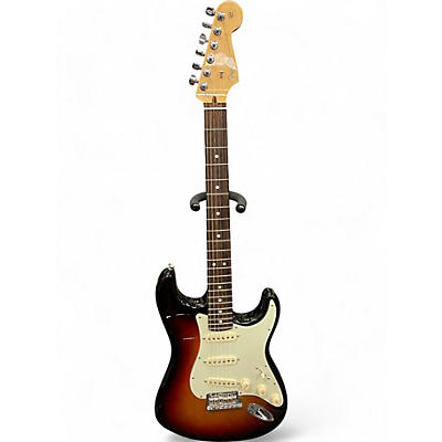 Fender Used 2019 Fender American Professional Stratocaster SSS 3 Tone Sunburst Solid Body Electric Guitar