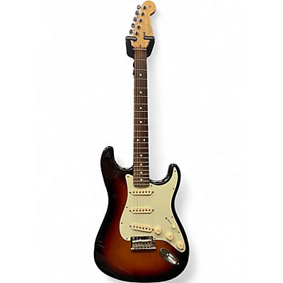 Used 2019 Fender American Professional Stratocaster SSS 3 Tone Sunburst Solid Body Electric Guitar