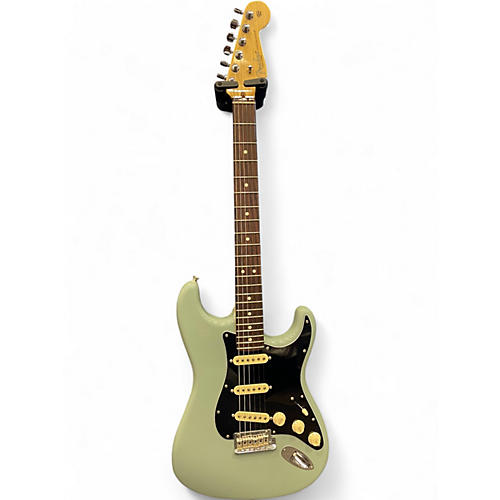 Used 2019 Fender American Professional Stratocaster SSS Antique Olive Solid Body Electric Guitar Antique Olive