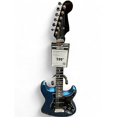 Used 2019 Fender American Professional Stratocaster SSS Blue Solid Body Electric Guitar