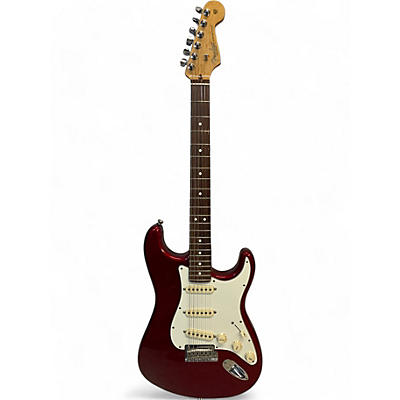 Fender Used 2019 Fender American Professional Stratocaster SSS Candy Apple Red Solid Body Electric Guitar