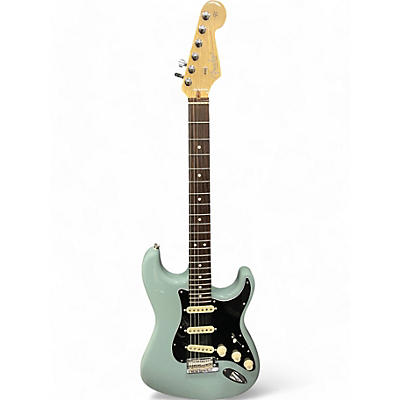 Used 2019 Fender American Professional Stratocaster SSS Surf Green Solid Body Electric Guitar