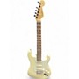 Used 2019 Fender American Professional Stratocaster SSS Vintage White Solid Body Electric Guitar Vintage White