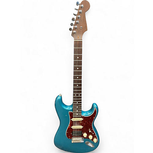Used 2019 Fender American Professional Stratocaster with Rosewood Neck Blue Solid Body Electric Guitar Blue