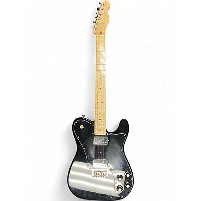Used 2019 Fender American Professional Telecaster Deluxe Shawbucker Black Solid Body Electric Guitar