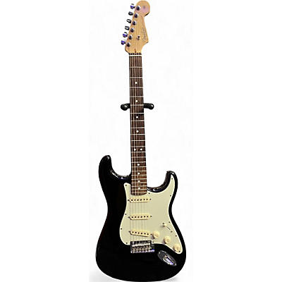 Fender Used 2019 Fender American Standard Stratocaster Black Solid Body Electric Guitar