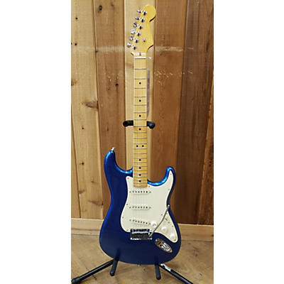 Fender Used 2019 Fender American Ultra Stratocaster Cobra Blue Solid Body Electric Guitar