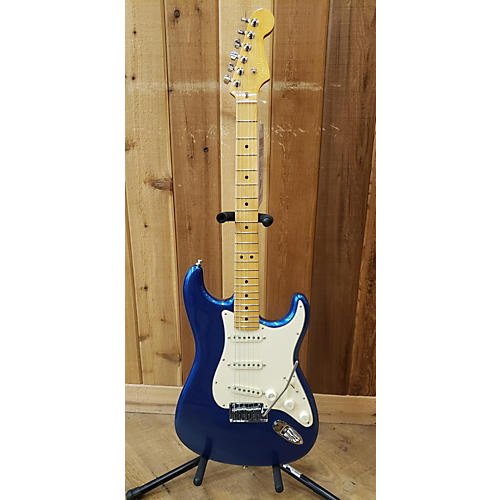 Fender Used 2019 Fender American Ultra Stratocaster Cobra Blue Solid Body Electric Guitar Cobra Blue