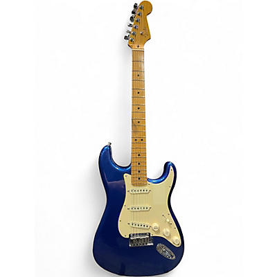 Used 2019 Fender American Ultra Stratocaster Cobra Blue Solid Body Electric Guitar