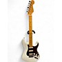 Used 2019 Fender American Ultra Stratocaster HSS Olympic White Solid Body Electric Guitar Olympic White