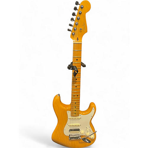 Fender Used 2019 Fender American Ultra Stratocaster HSS Swamp Ash Natural Solid Body Electric Guitar Swamp Ash Natural