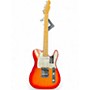 Used 2019 Fender American Ultra Telecaster Plasma Red Burst Solid Body Electric Guitar Plasma Red Burst