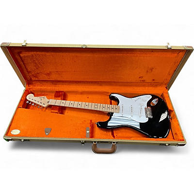 Used 2019 Fender Artist Series Eric Clapton Stratocaster Black Solid Body Electric Guitar