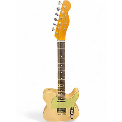 Used 2019 Fender Custom Shop 1961 Telecaster JRN Relic CC Hardware Olympic White Solid Body Electric Guitar