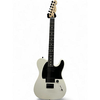 Used 2019 Fender Jim Root Signature Telecaster Flat White Solid Body Electric Guitar