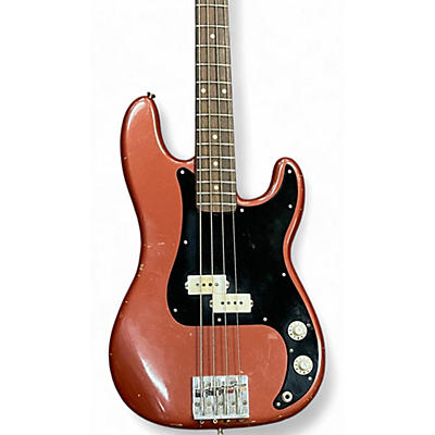 Fender Used 2019 Fender Masterbuilt BY JASON SMITH 1960'S PRECISION BASS RELIC Indian Fire Red Electric Bass Guitar