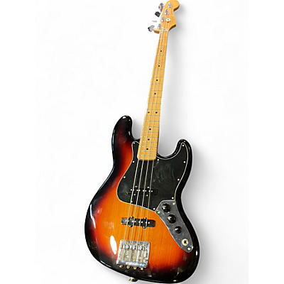 Used 2019 Fender Player Jazz Bass 2 Color Sunburst Electric Bass Guitar