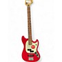 Used Fender Used 2019 Fender Player Mustang Bass PJ Candy Apple Red Electric Bass Guitar Candy Apple Red