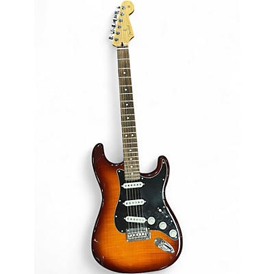 Used 2019 Fender Player Plus Stratocaster Plus Top Tobacco Sunburst Solid Body Electric Guitar