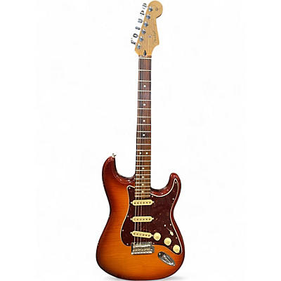Used 2019 Fender Player Plus Stratocaster Tobacco Burst Solid Body Electric Guitar