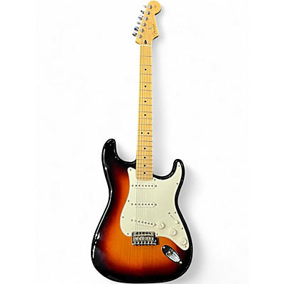 Used 2019 Fender Player Stratocaster 3 Tone Sunburst Solid Body Electric Guitar