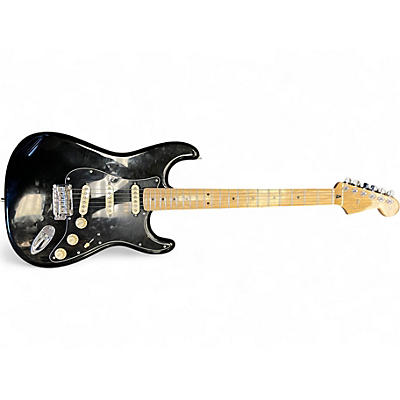 Used 2019 Fender Player Stratocaster Black Solid Body Electric Guitar