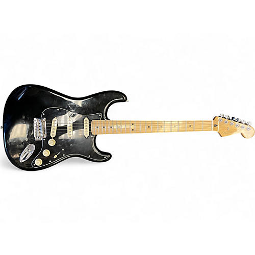 Used 2019 Fender Player Stratocaster Black Solid Body Electric Guitar Black