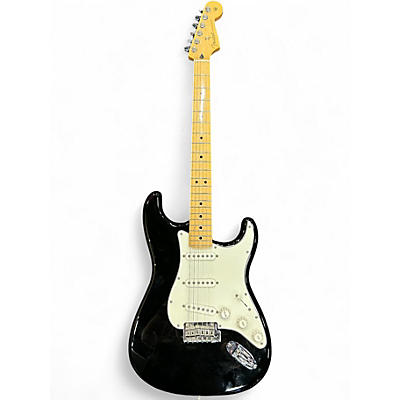 Used 2019 Fender Player Stratocaster Black Solid Body Electric Guitar