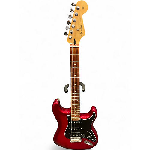 Used 2019 Fender Player Stratocaster HSS Candy Red Burst Solid Body Electric Guitar Candy Red Burst