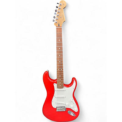 Used 2019 Fender Player Stratocaster Sonic Red Solid Body Electric Guitar