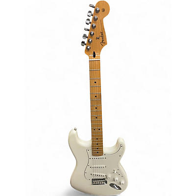 Used 2019 Fender Player Stratocaster White Solid Body Electric Guitar