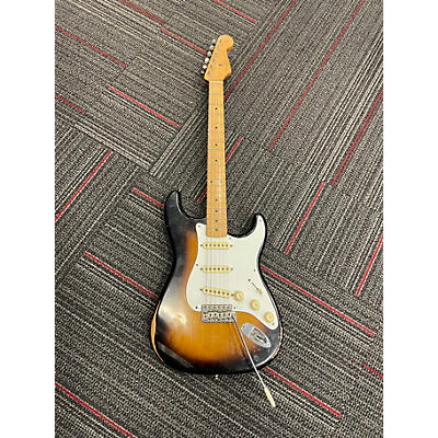 Used 2019 Fender Road Worn 1950S Stratocaster 2 Tone Sunburst Solid Body Electric Guitar