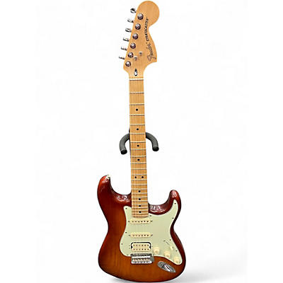 Used 2019 Fender STRAT DELUXE  Tobacco Sunburst Solid Body Electric Guitar