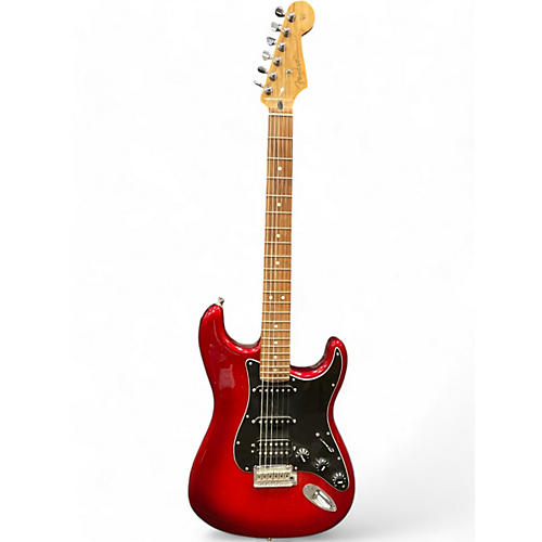 Fender Used 2019 Fender Standard Stratocaster HSS Cherry Sunburst Solid Body Electric Guitar Cherry Sunburst