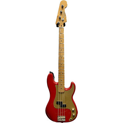 Fender Used 2019 Fender Vintera 50s Precision Bass Dakota Red Electric Bass Guitar