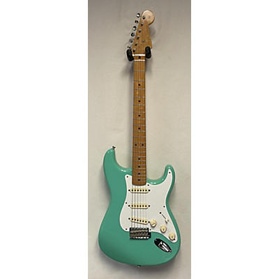 Fender Used 2019 Fender Vintera 50s Stratocaster Green Solid Body Electric Guitar