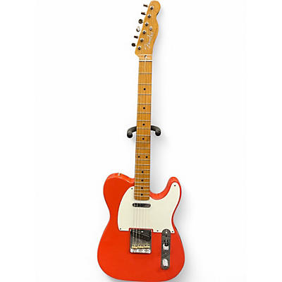 Used 2019 Fender Vintera 50s Telecaster Fiesta Red Solid Body Electric Guitar