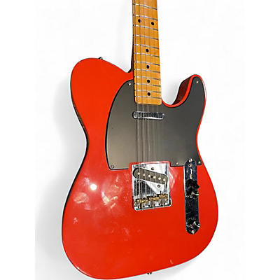 Used 2019 Fender Vintera 50s Telecaster Fiesta Red Solid Body Electric Guitar